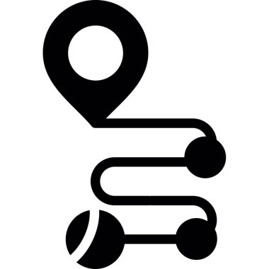 konum simgesi. beyaz arkaplanda izole edilmiş web tasarımı için ana konum pin vektör simgesi