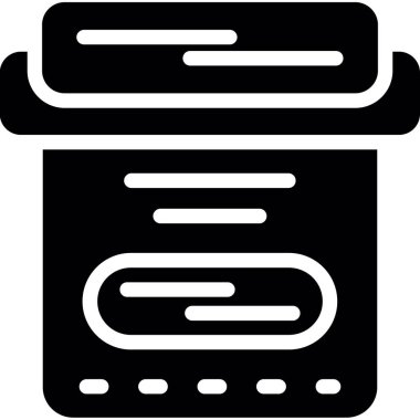 Kitap. Web simgesi basit illüstrasyon