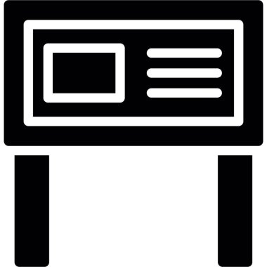 Tarayıcı web arayüzü simgesi ana hat biçiminde