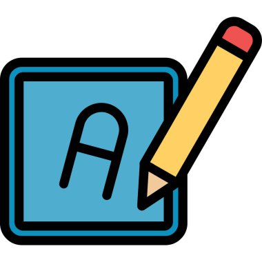 Kitap. Web simgesi basit illüstrasyon