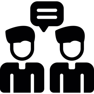 iş simgesi vektör illüstrasyonu