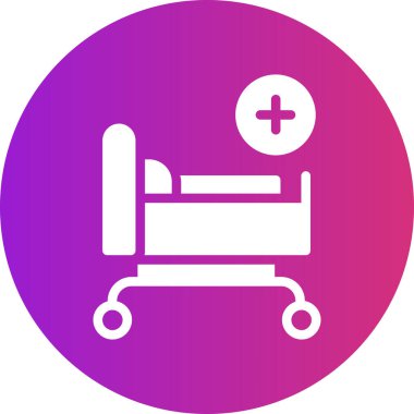 Hastane Simgesi Vektör İllüstrasyonu