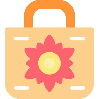 Alışveriş. Web simgesi basit illüstrasyon