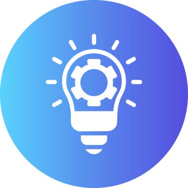 Ampul Simgesi, Vektör illüstrasyonu