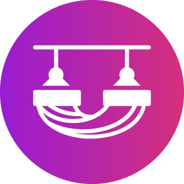 Tek bir izole simgenin vektör illüstrasyonu