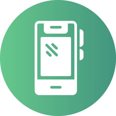 akıllı telefon simgesi vektör illüstrasyonu