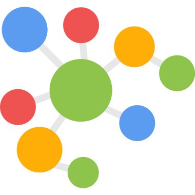 sosyal ağ vektör illüstrasyon