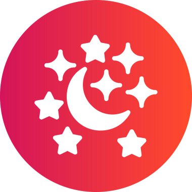 vektör yıldızlar simge illüstrasyonu