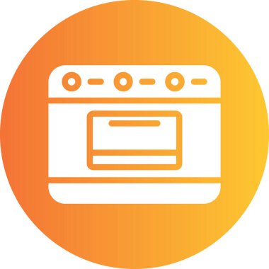 vektör fırın simgesi