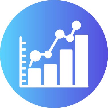 grafik ikonu vektör illüstrasyonu