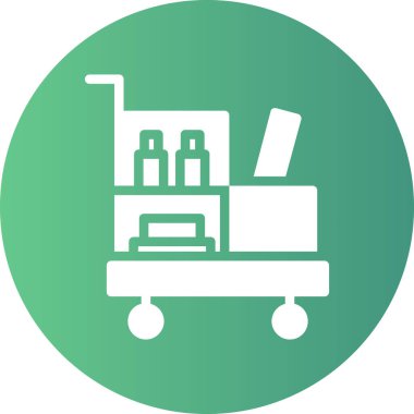 Araç simgesi, vektör illüstrasyonu