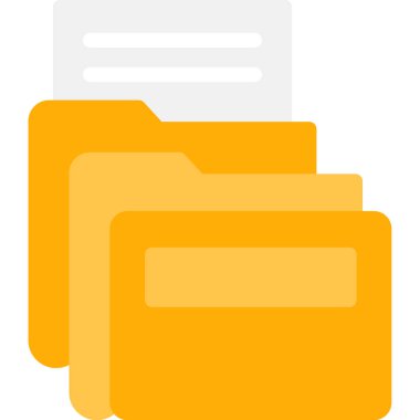 Dizin dosya simgesi düz biçimli