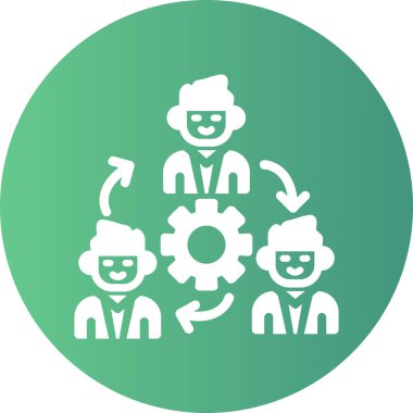 seo modern simgesinin vektör illüstrasyonu