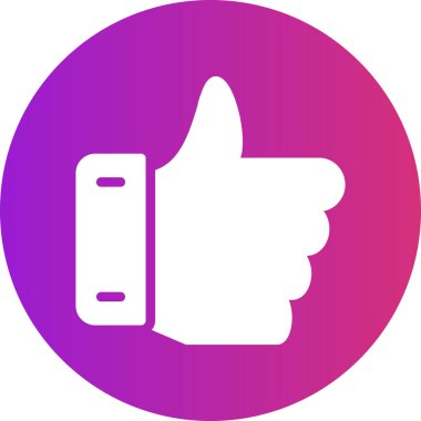 finger icon, vector illustration