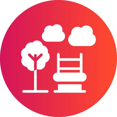 Bank bank simgesi ana hatlar biçiminde