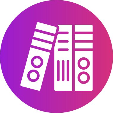 Dosyalar. Web simgesi basit illüstrasyon