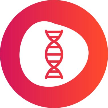 DNA simgesi vektör illüstrasyonu