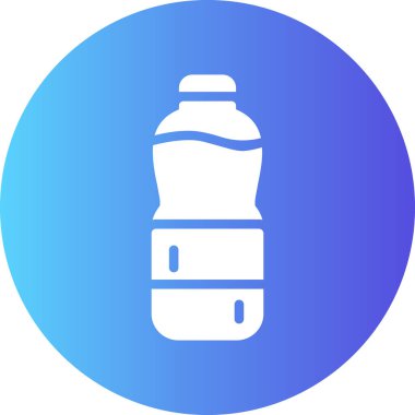 Şişe simgesinin vektör illüstrasyonu