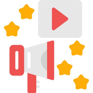 video simgesi vektör illüstrasyonu