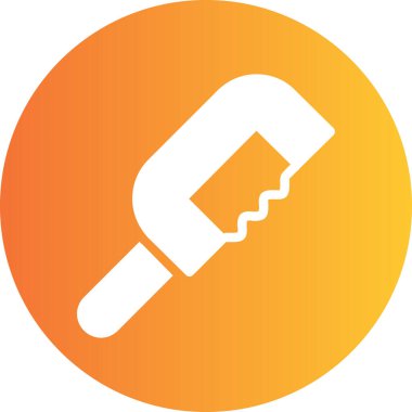 Tornavida. Web simgesi basit illüstrasyon