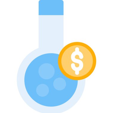 Dolar. Web simgesi basit tasarım