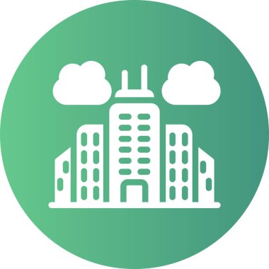 vektör oluşturma şehir simgesi