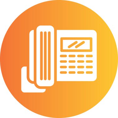 vektör hesap makinesi simgesi