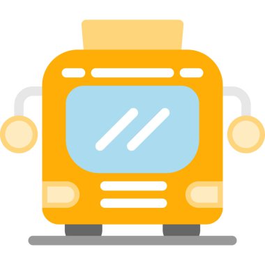 tren simgesi vektör illüstrasyonu