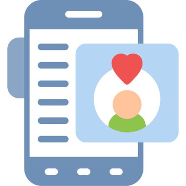 cep telefonu vektör simgesi