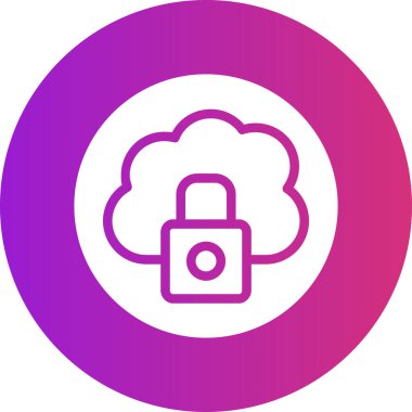 vektör Bulut simgesi illüstrasyonu