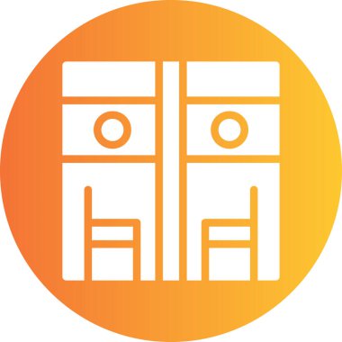 modern simge illüstrasyon vektörü