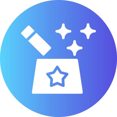 yıldız simgesi vektör illüstrasyonu