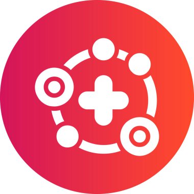 Bir grup insanın vektör çizimi