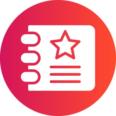 Rozet simge vektör çizim