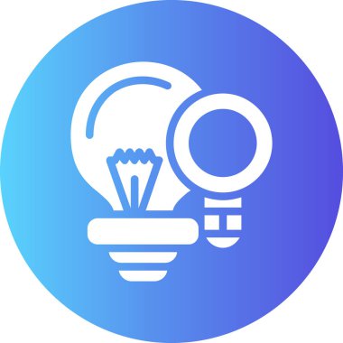 Vektör Ampul Simgesi illüstrasyonu