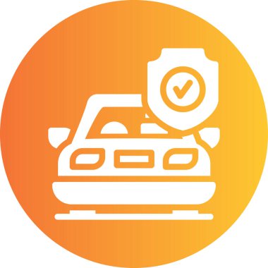 - Araba. Web simgesi basit illüstrasyon