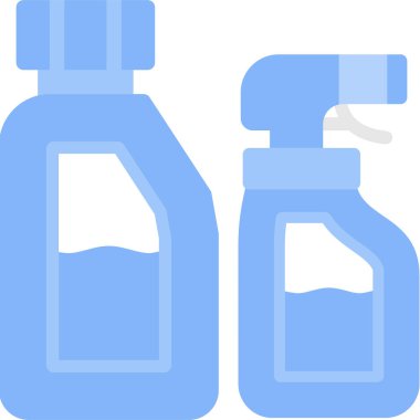 şişe temizleme simgesi - taslak biçimi