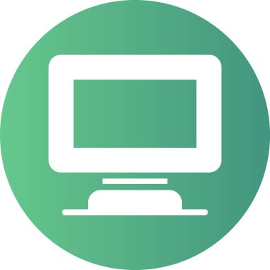 dizüstü bilgisayar simgesi, vektör illüstrasyonu