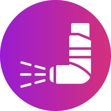 Bir ateş simgesinin vektör illüstrasyonu