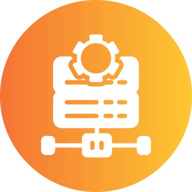 seo modern simgesinin vektör illüstrasyonu