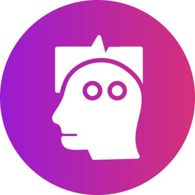 Maskeli bir adamın vektör çizimi