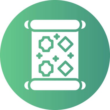 Bir yıldız simgesinin vektör illüstrasyonu