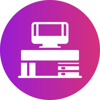 Yazıcı. Web simgesi basit illüstrasyon