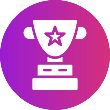 Ödül. Web simgesi basit illüstrasyon