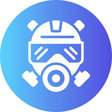 Maske simgesinin vektör illüstrasyonu