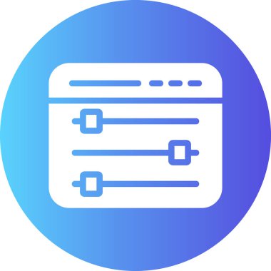 Bir belge simgesinin vektör illüstrasyonu