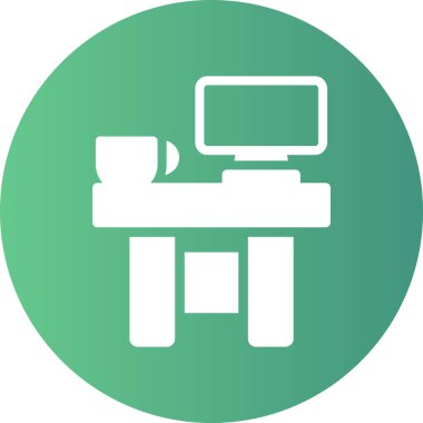 Modern dizüstü bilgisayar simgesinin vektör illüstrasyonu