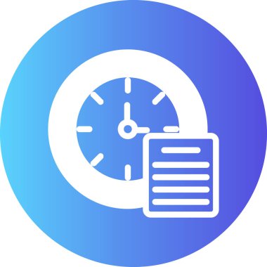 Kronometre simgesi çizimi