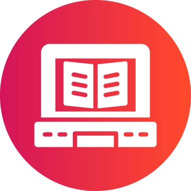 Kitap. Web simgesi basit illüstrasyon