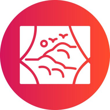 Su. Web simgesi basit illüstrasyon